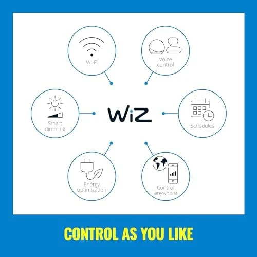 Clear 40W Tunable White Filament LED Smart Candle-Shaped Bulb — Smart Light Bulb, WiZ Connected