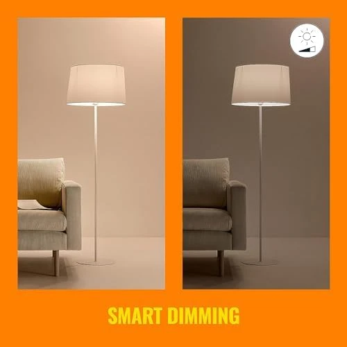 Clear 40W Tunable White Filament LED Smart Candle-Shaped Bulb — Smart Light Bulb, WiZ Connected