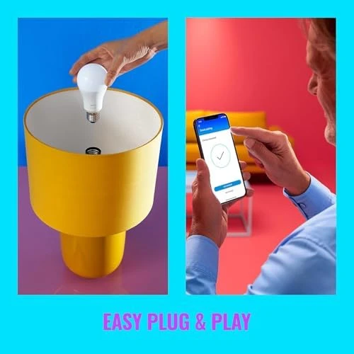 Clear 40W Tunable White Filament LED Smart Candle-Shaped Bulb — Smart Light Bulb, WiZ Connected