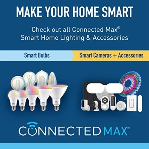 Connected Max Smart LED Bulb PAR38 Outdoor Flood Tunable White + Color Changing — Smart Light Bulb, Cree Lighting