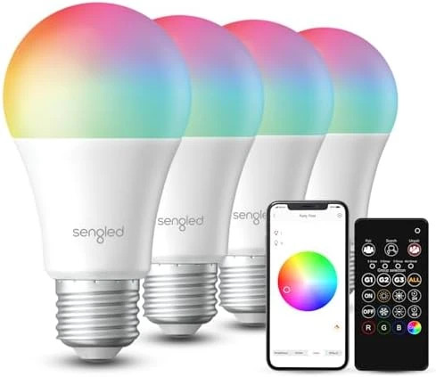 Dual Mode Smart Light Bulbs with Remote & App Control — Smart Light Bulb, Sengled