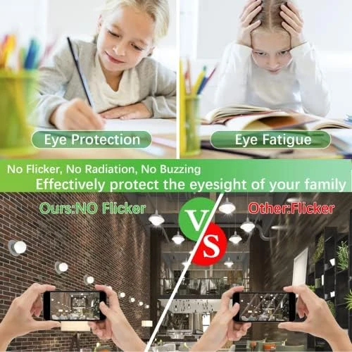LED Light Bulb, G120 Globe Bulb, 15W Globe Light Bulbs, Daylight 5000k Non-Dimmable, E26 Base Large Decorative Lamp,... — Smart Light Bulb, Jardhom