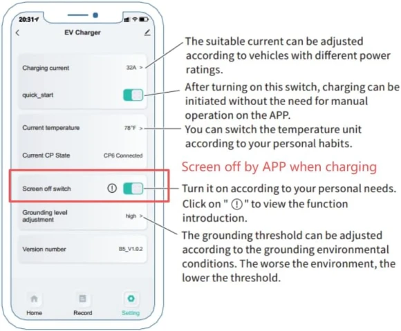 Level 2 EV Charger with WiFi & Plug-Play, 48A — EV Charger, NexCyber