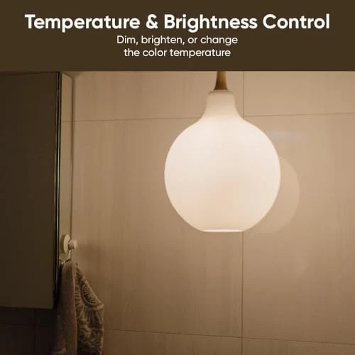 Lifestyle Bulb White, 800LM A19 Tunable-White Wi-Fi Smart Light Bulb, Compatible with Alexa and Google Assistant,... — Smart Light Bulb, Wyze