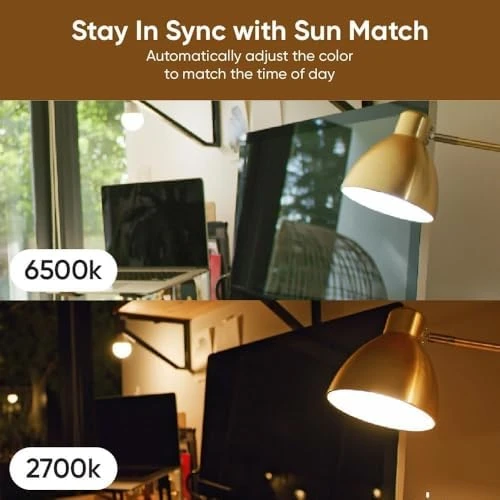 Lifestyle Bulb White, 800LM A19 Tunable-White Wi-Fi Smart Light Bulb, Compatible with Alexa and Google Assistant,... — Smart Light Bulb, Wyze