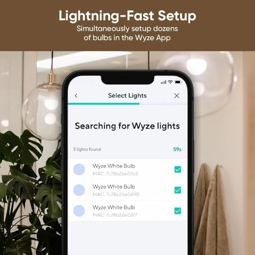 Lifestyle Bulb White, 800LM A19 Tunable-White Wi-Fi Smart Light Bulb, Compatible with Alexa and Google Assistant,... — Smart Light Bulb, Wyze