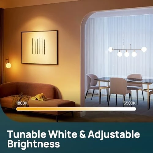 Matter Smart Bulbs, E12 Led Bulb, WiFi Candelabra B11 Bulbs, RGBTW Color Changing Light Bulb — Smart Light Bulb, Linkind