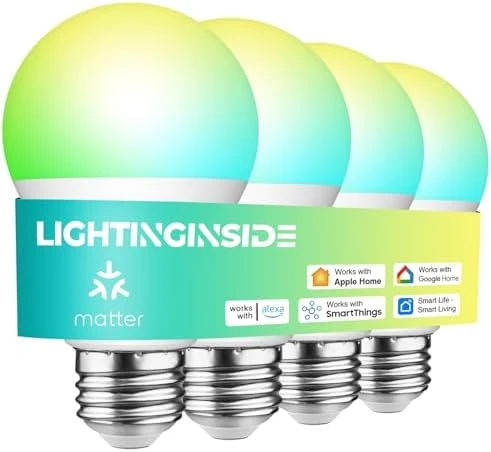 Matter Smart Light Bulbs — Smart Light Bulb, Lightinginside