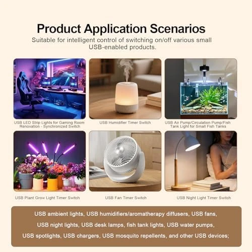 Matter Smart USB Plug/Switch — Smart Plug, Fugetek