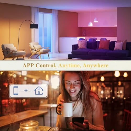 MR16 Smart Bulb, RGBCW Color Changing, 5W GU5.3, Dimmable — Smart Light Bulb, DiCUNO