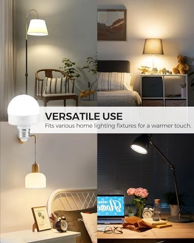 Rechargeable Light Bulbs with Remote Control — Smart Light Bulb, GOEBLESON