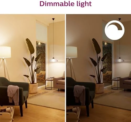 Smart 65W BR30 Color LED Smart Bulb 4-Pack — Smart Light Bulb, Philips