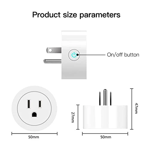 Smart Dimmer Plug 2 Pack — Smart Plug, MOES
