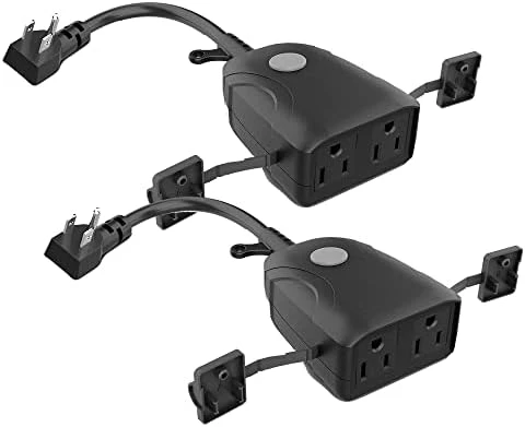 Smart Dual Outdoor Plug — Smart Plug, Feit Electric