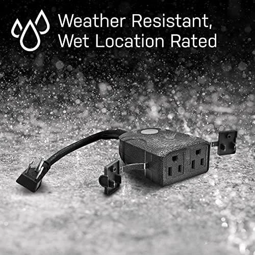 Smart Dual Outdoor Plug — Smart Plug, Feit Electric