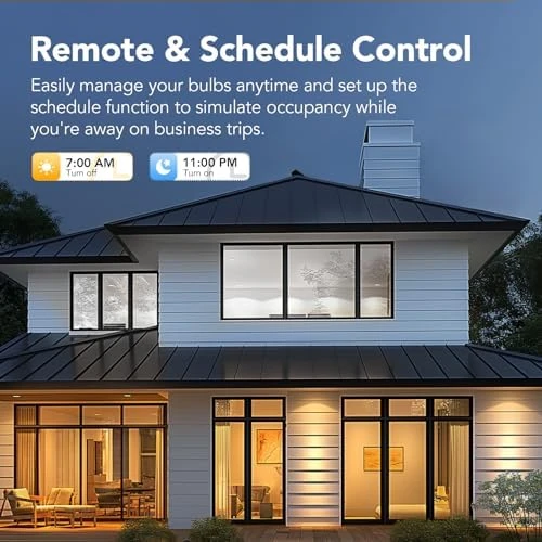 Smart Edison Light Bulbs (4-Pack) — Smart Light Bulb, OREiN