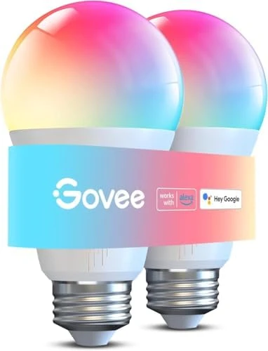 Smart Light Bulbs 1200 Lumens, Color Changing RGBWW Dimmable — Smart Light Bulb, Govee