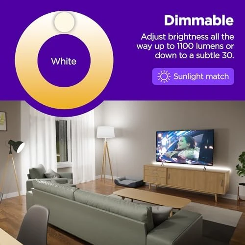 Smart Light Bulbs (Color, 2-Pack) — Smart Light Bulb, Roku