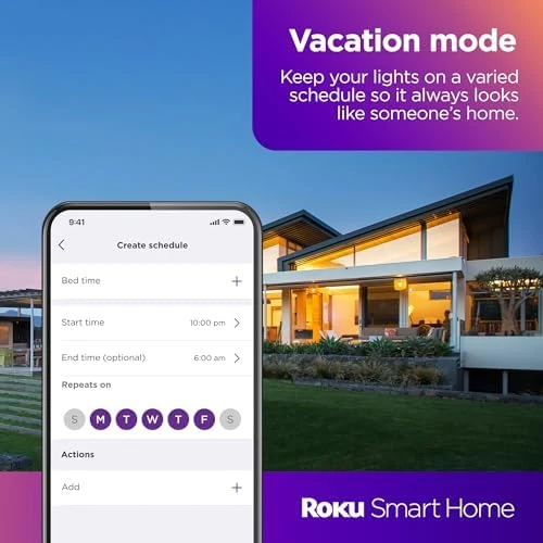 Smart Light Bulbs (Color, 2-Pack) — Smart Light Bulb, Roku