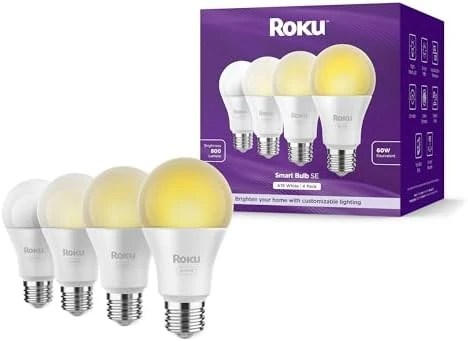 Smart Light Bulbs (Color, 2-Pack) — Smart Light Bulb, Roku
