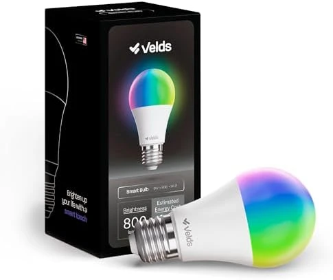 Smart Light Bulbs, Dimmable Color Changing LED RGBW — Smart Light Bulb, Velds