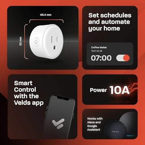 Smart Plug, 2 Pack — Smart Plug, Velds