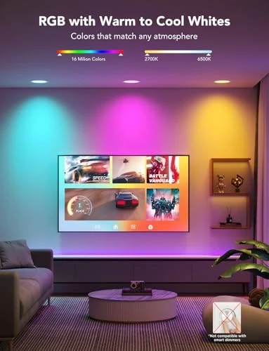 Smart Recessed Lighting — Smart Light Bulb, Govee