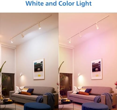 Smart Wi-Fi Connected LED R20 Light Bulb 4-Pack, Frosted Color, Dimmable, E26 Medium Base — Smart Light Bulb, Philips