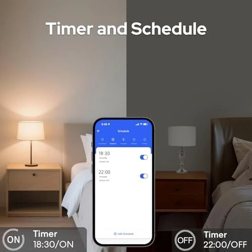 Smart Wi-Fi Light Bulb Socket Adapter — Smart Light Bulb, LoraTap