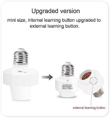 Smart WiFi Bulb Socket Adapter — Smart Light Bulb, QIACHIP