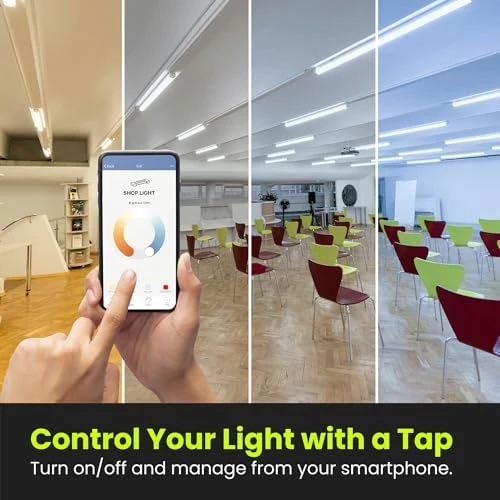 Smart WiFi LED Shop Light — LED Strip Lights, Feit Electric