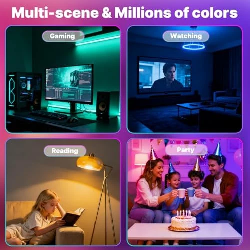 ST64 Edison Smart Bulb, Color Changing Light Bulb — Smart Light Bulb, MOES