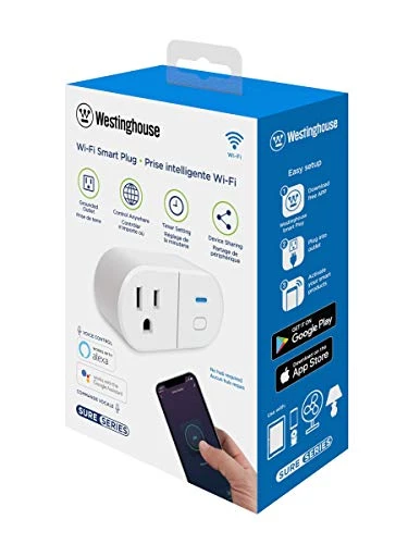 Wi-Fi Single Plug Smart Outlet — Smart Plug, Westinghouse
