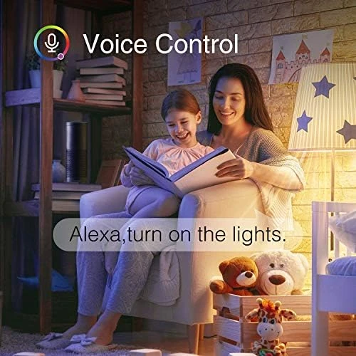 Wi-Fi Smart Light Bulb, Full Color Changing Light Bulb(RGB+W) 2 Pack — Smart Light Bulb, Seago