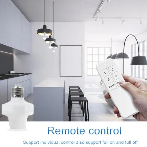 Wi-Fi Smart Light Socket Adapter — Smart Light Bulb, QIACHIP