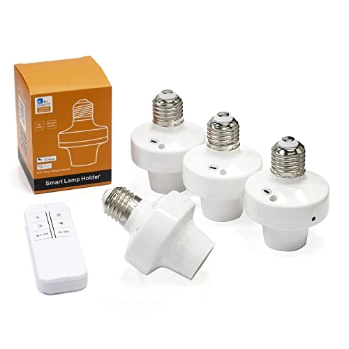 Wi-Fi Smart Light Socket Adapter — Smart Light Bulb, QIACHIP
