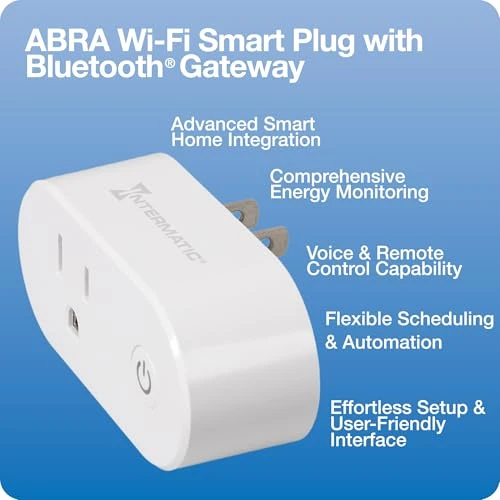 Wi-Fi Smart Plug with Bluetooth Mesh Gateway — Smart Plug, Intermatic