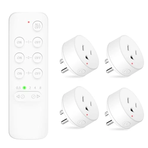 WiFi Smart Plug with Remote — Smart Plug, NineLeaf