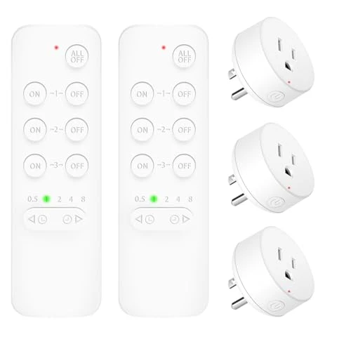 WiFi Smart Plug with Remote — Smart Plug, NineLeaf