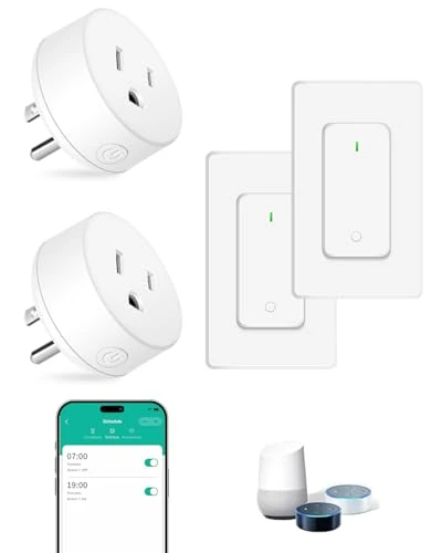 WiFi Smart Plug with Remote — Smart Plug, NineLeaf