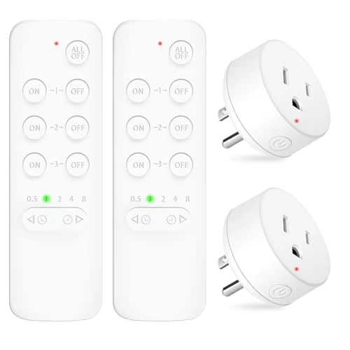 WiFi Smart Plug with Remote — Smart Plug, NineLeaf
