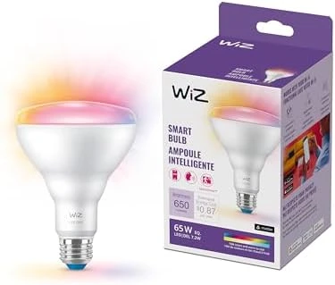 65W BR30 Color LED Smart Bulb — Smart Light Bulb, WiZ Connected