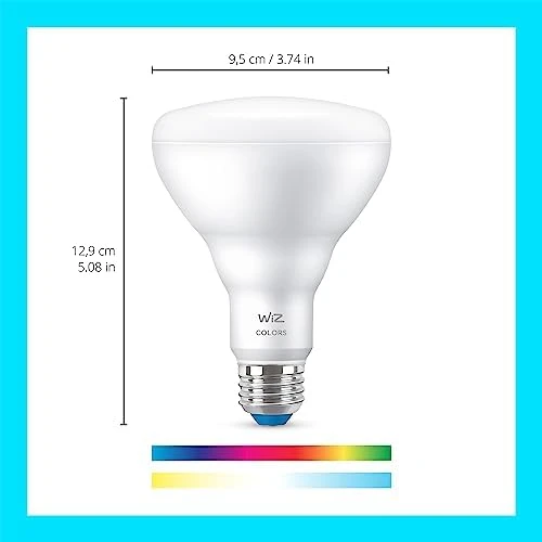 65W BR30 Color LED Smart Bulb — Smart Light Bulb, WiZ Connected