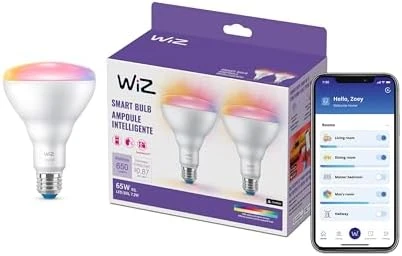 65W BR30 Color LED Smart Bulb — Smart Light Bulb, WiZ Connected