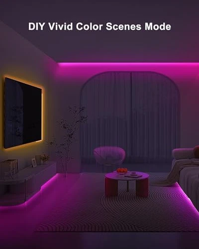 9.84ft Bluetooth RGB COB Led Strip Lights with Remote — LED Strip Lights, Tatazone
