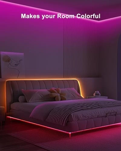 9.84ft Bluetooth RGB COB Led Strip Lights with Remote — LED Strip Lights, Tatazone