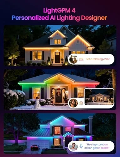 AI Smart Outdoor LED Strip Lights — LED Strip Lights, Lepro