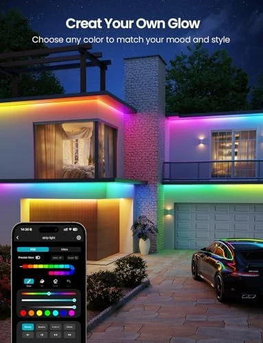 AI Smart Outdoor LED Strip Lights — LED Strip Lights, Lepro