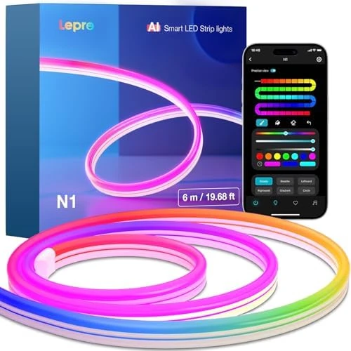 AI Smart RGB Rope Lights — LED Strip Lights, Lepro