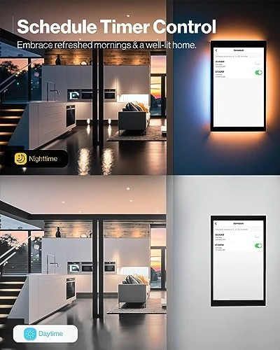 BR30 Alexa Smart Flood Light Bulb, Color Changing LED Recessed WiFi Bulb — Smart Light Bulb, Sunco
